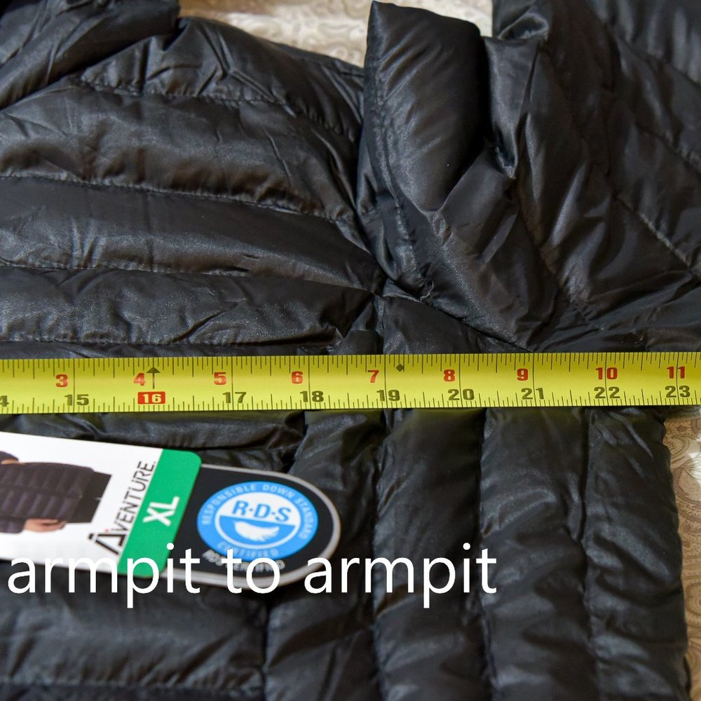 Aventure Ladies ultralight Down Jacket XL BLACK - Picture 10 of 13